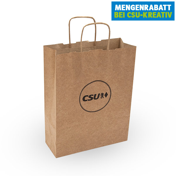 Papiertüte "CSU"